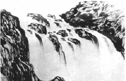 图文教程:瀑布、海水、江水的画法