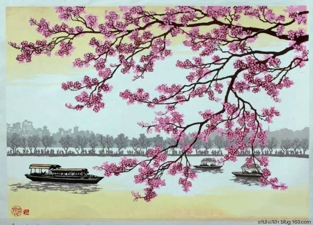 林灿版画作品欣赏