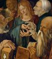 前500幅世界名画-丢勒《群医中的基督》作品- 德国