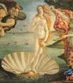 前500幅世界名画-波提切利：《维纳斯的诞生》