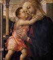 桑德罗·波提切利《圣母与圣婴》作品- 意大利