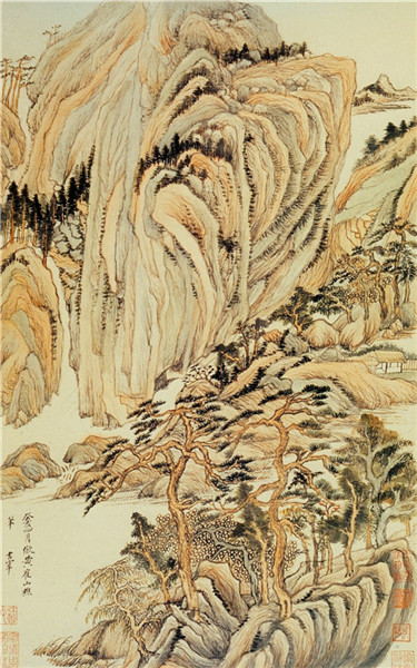 董其昌山水画