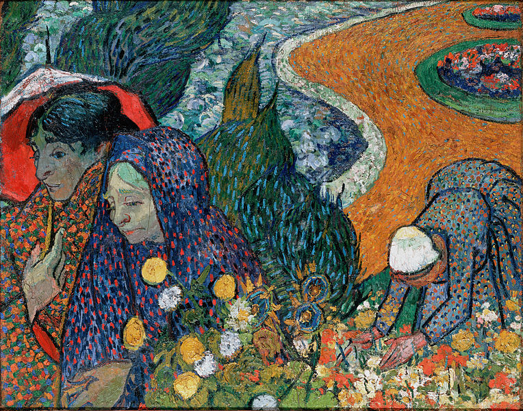文森特·梵高（Vincent van Gogh）作品《埃滕花园的记忆》高清下载