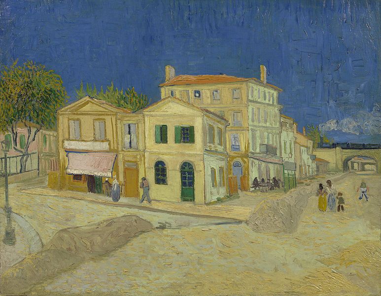 文森特·梵高（Vincent van Gogh）作品《黄房子》