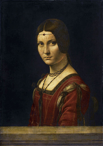 达·芬奇（Leonardo da Vinci）作品《美丽的费隆妮叶夫人》高清下载