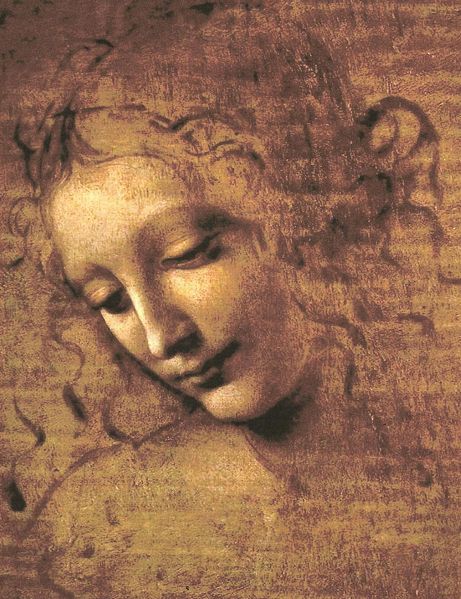达·芬奇（Leonardo da Vinci）作品《女子头像》
