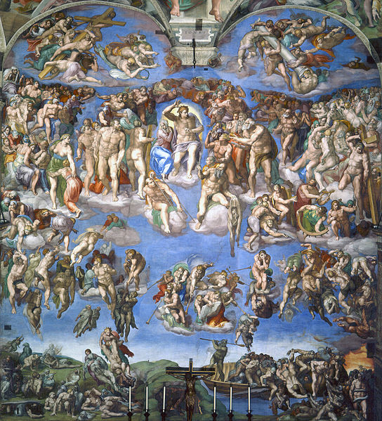 米开朗基罗（Michelangelo Buonarroti）作品《最后的审判》高清下载