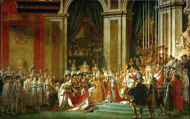 简介:《拿破仑加冕》(consecration of the emperor napoleon i and
