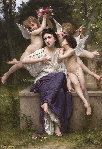 威廉·阿道夫·布格罗（William Adolphe Bouguereau)作品《春之梦 (布格罗) 》