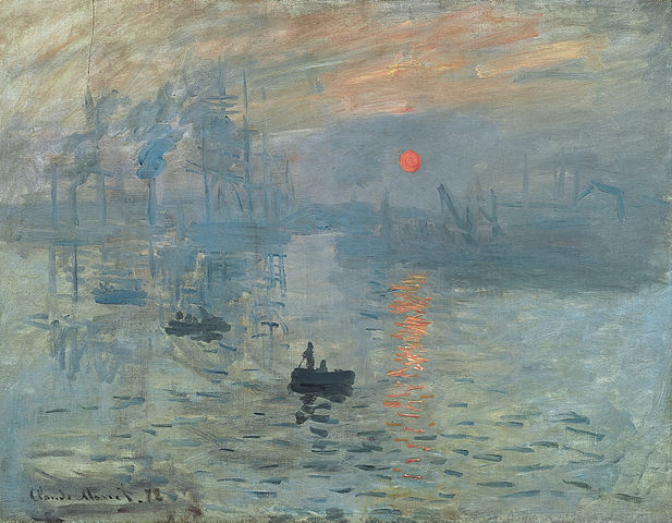 克洛德·莫奈(Claude Monet)作品《印象‧日出》