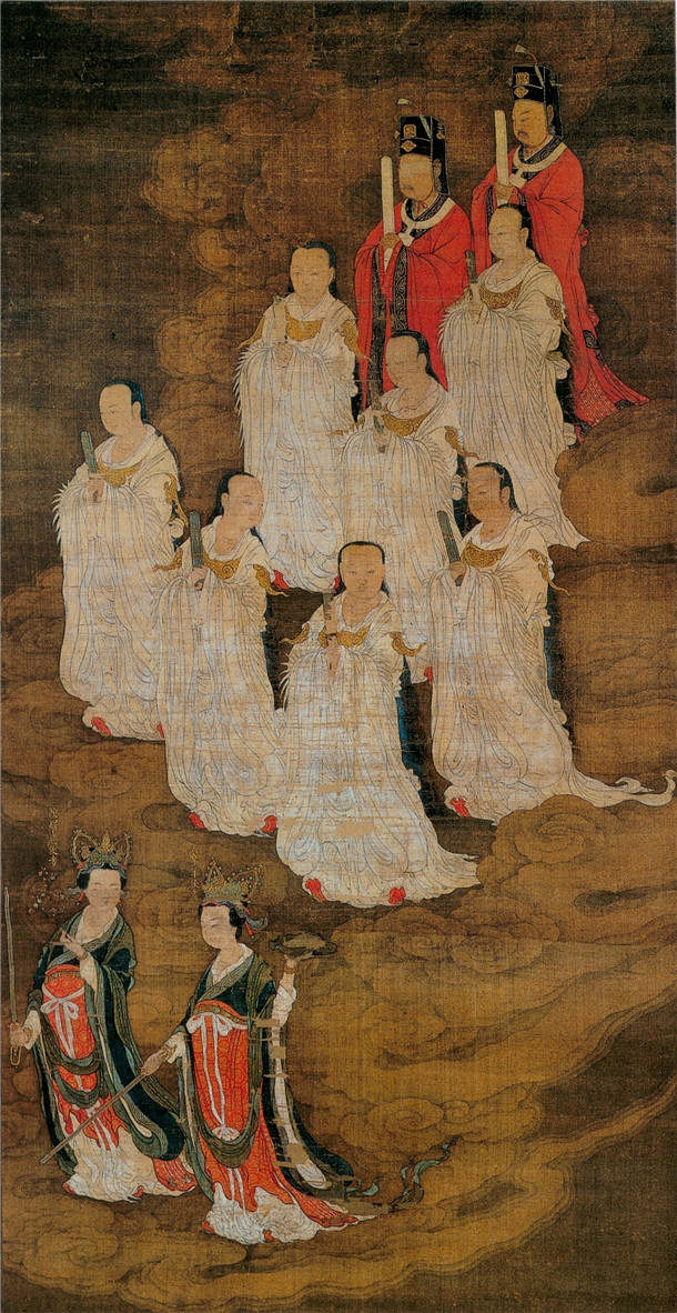 南宋挂画北斗七星九颗高清图片