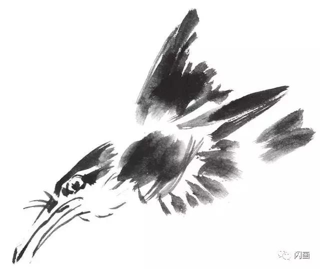 麻雀,燕子,翠鸟的画法