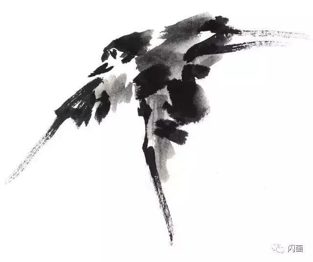麻雀,燕子,翠鸟的画法
