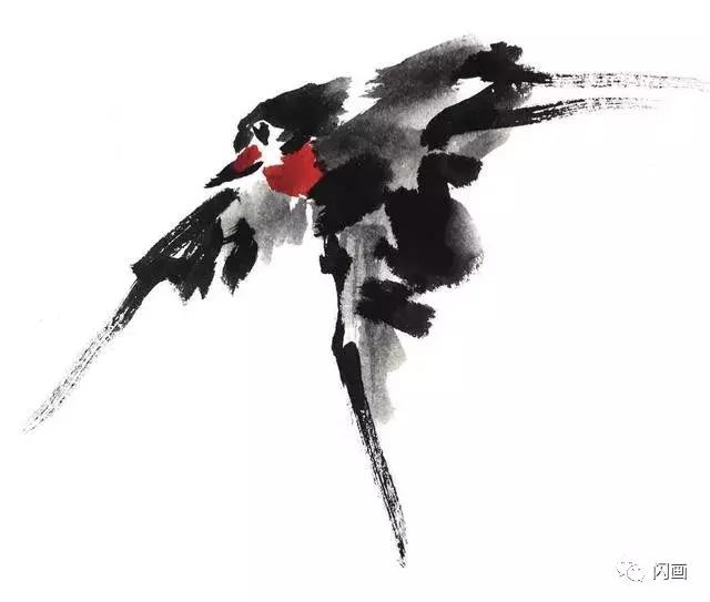 麻雀,燕子,翠鸟的画法