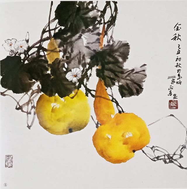 国画教程 葫芦的画法