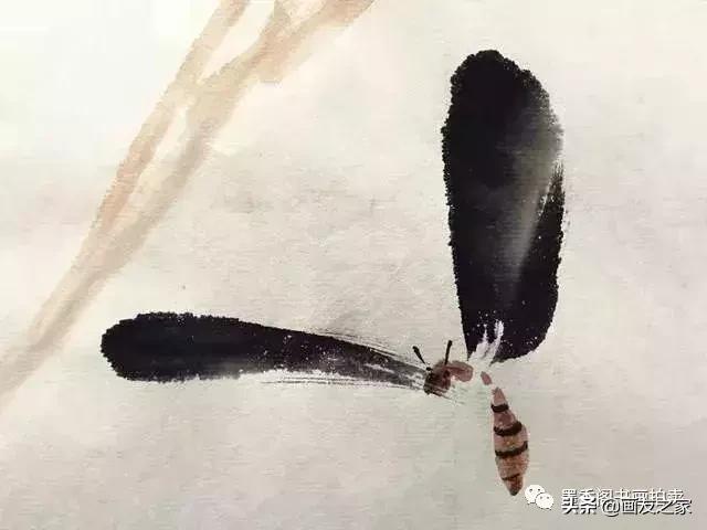 几种写意蝴蝶的画法