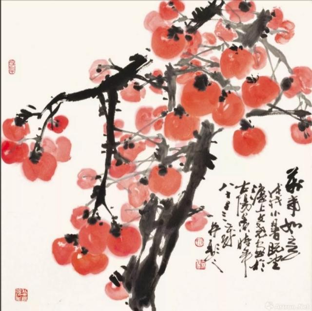 师从王个簃,专攻写意花鸟,同时又承海派吴昌硕之精髓,功力深厚,笔墨