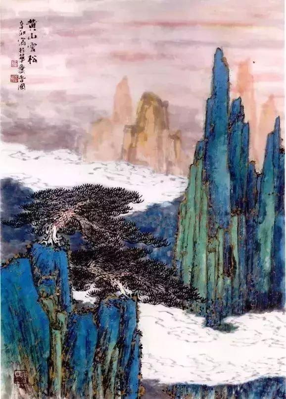 青绿山水常见的几种方法,你掌握了吗?
