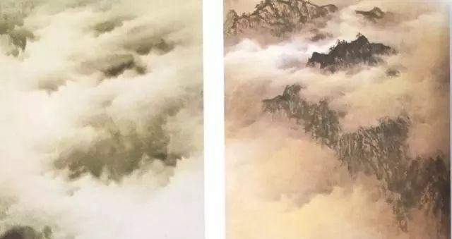 山水画中云水的画法解析