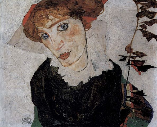 埃贡·席勒(Egon Schiele)作品《沃莉肖像》高清下载