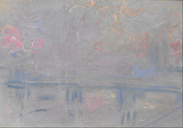 法国画家克洛德·莫奈（Claude Monet）《查令十字桥 》高清下载
