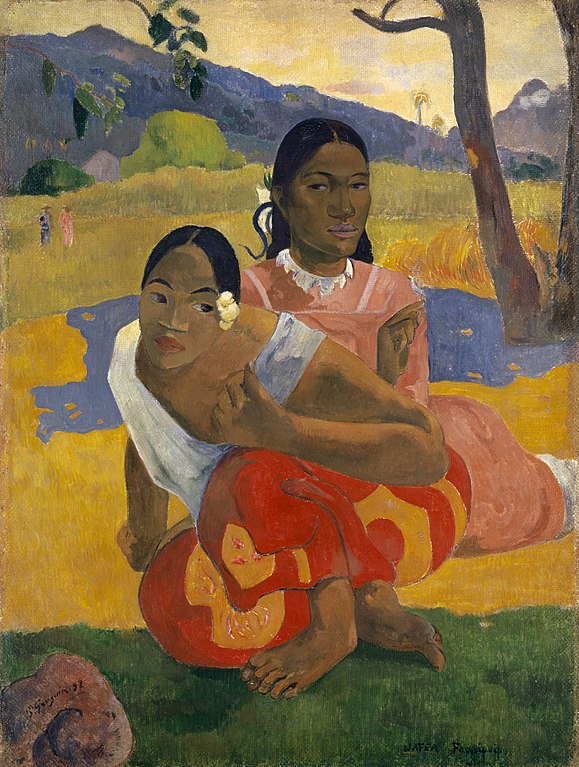 法国画家保罗·高更(paul gauguin)作品《你何时结婚》高清下载