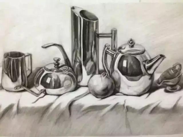 常见4种静物结构画法