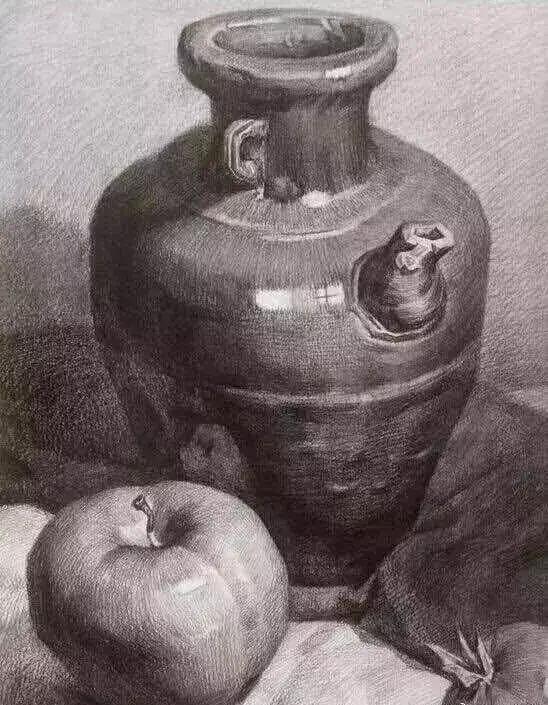 常见4种静物结构画法