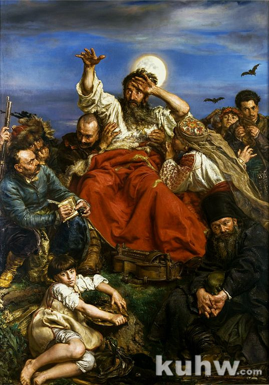 扬·马特耶科（Jan Matejko）作品《韦恩霍拉》 油画