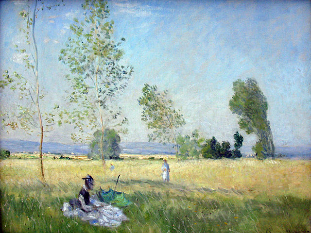 克洛德·莫奈（Claude Monet）《1874年莫奈·索默·安纳格里亚》