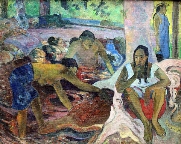 保罗·高更（Paul Gauguin）作品《塔希提群岛渔民》高清下载
