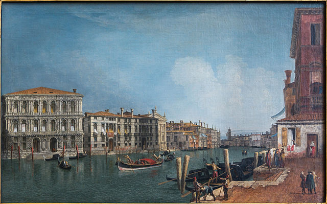 米凯莱·马里耶斯基作品《威尼斯大运河》高清