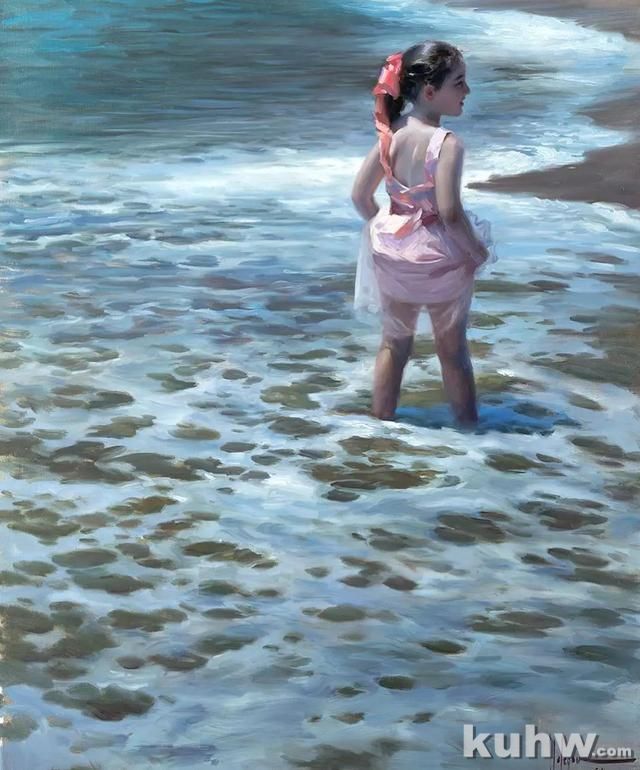 油画光感的传达，好美