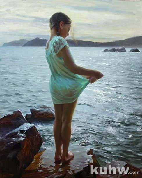 油画光感的传达，好美