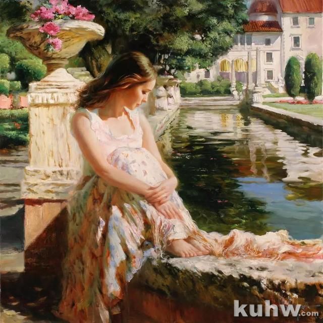 油画光感的传达，好美