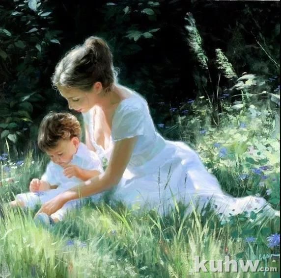 油画光感的传达，好美