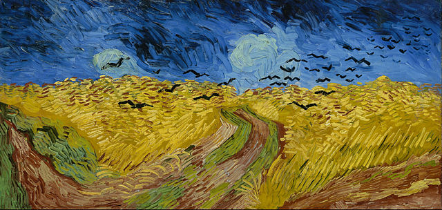 文森特·梵高（Vincent van Gogh）作品《麦田群鸦》高清下载