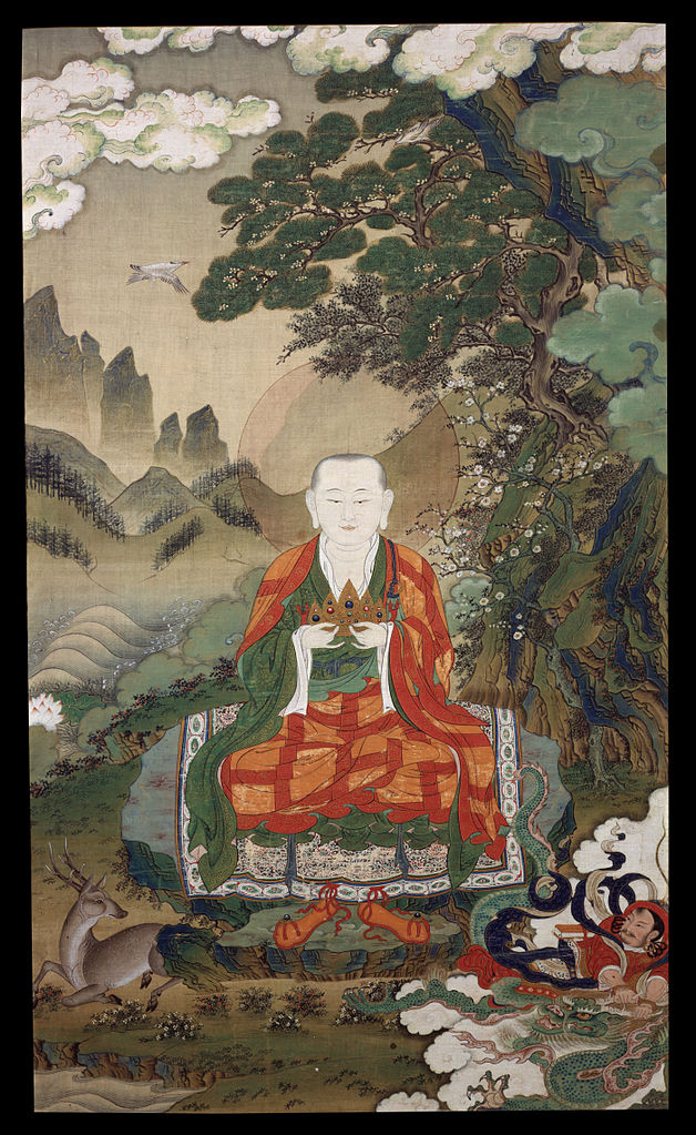 ,藏族绘画作品《Rahula》高清下载