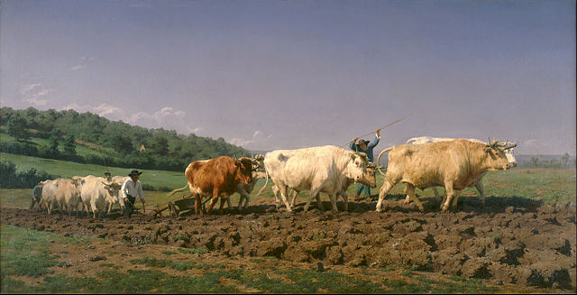 罗莎·博纳尔（Rosa Bonheur） 作品《劳工》高清下载