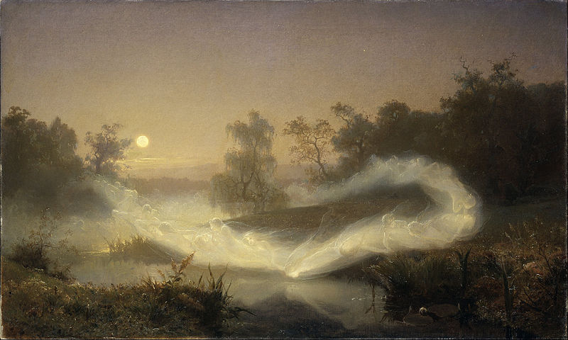 奥古斯特·马尔姆斯特伦((August Malmström) -《跳舞仙子》高清下载