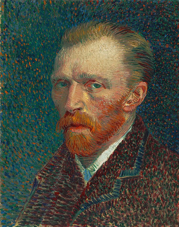 文森特·梵高（Vincent van Gogh）作品《自画像》高清下载