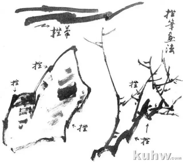 写意花鸟画用笔和用墨技法,值得收藏学习