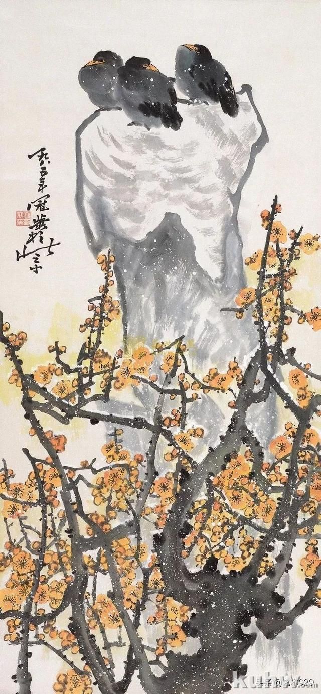 高冠华:花鸟画构图十要