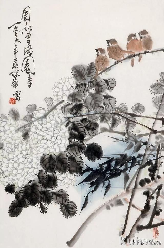 高冠华:花鸟画构图十要