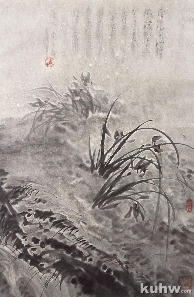 如何画好兰花？