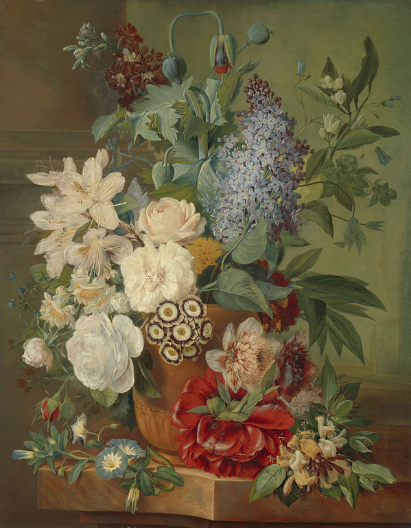 阿尔伯特斯·乔纳斯·勃兰特(Albertus Jonas Brandt)作品《花卉画》高清下载