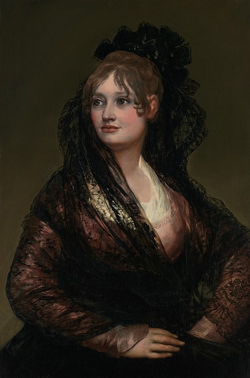  弗朗西斯科·德·戈雅 （Francisco de Goya y Lucientes）作品《伊莎贝尔·波塞尔的肖像》
