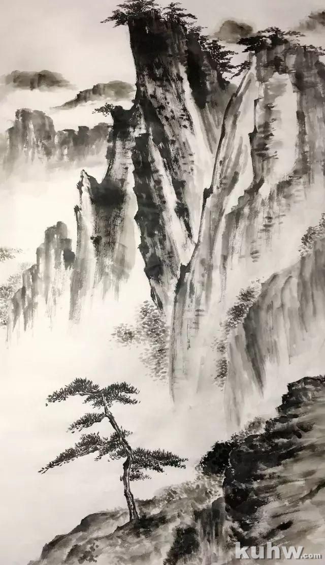 创作国画山水的步骤