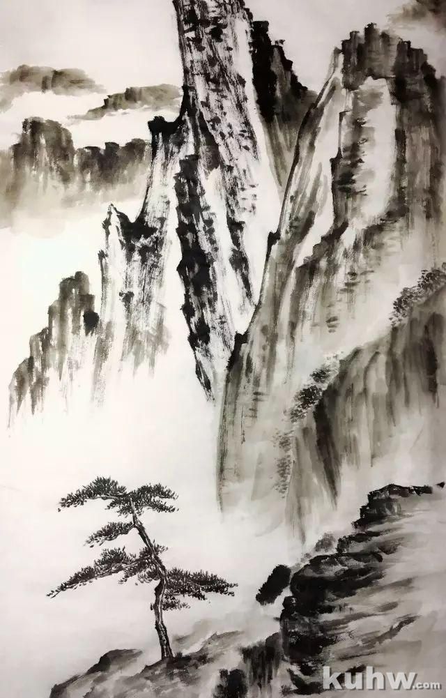 创作国画山水的步骤