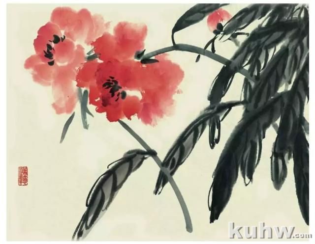 国画技法|各种花卉的写意画法